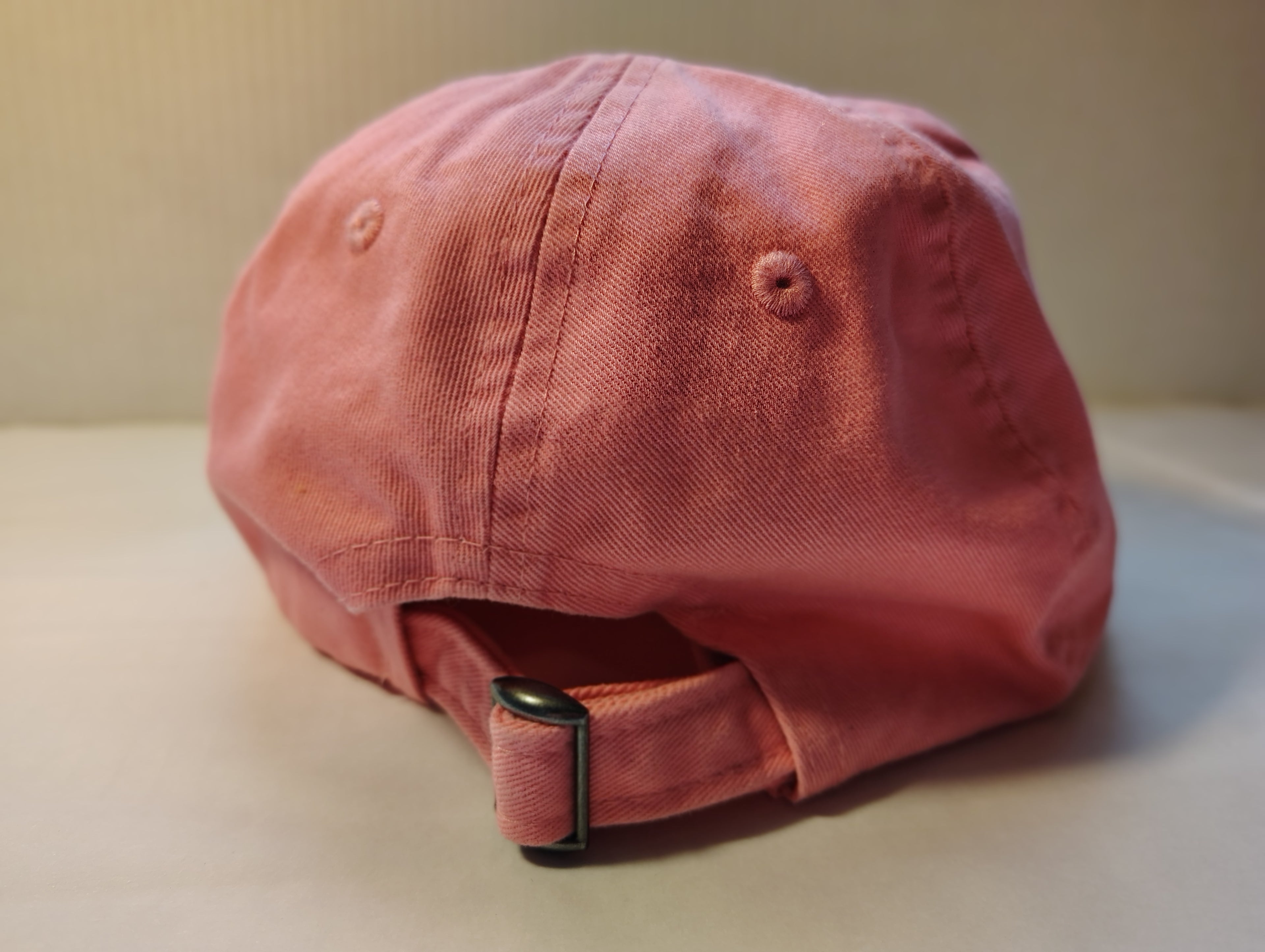 Bubble Girl and Pixie Stixx - Pink Distressed Hat