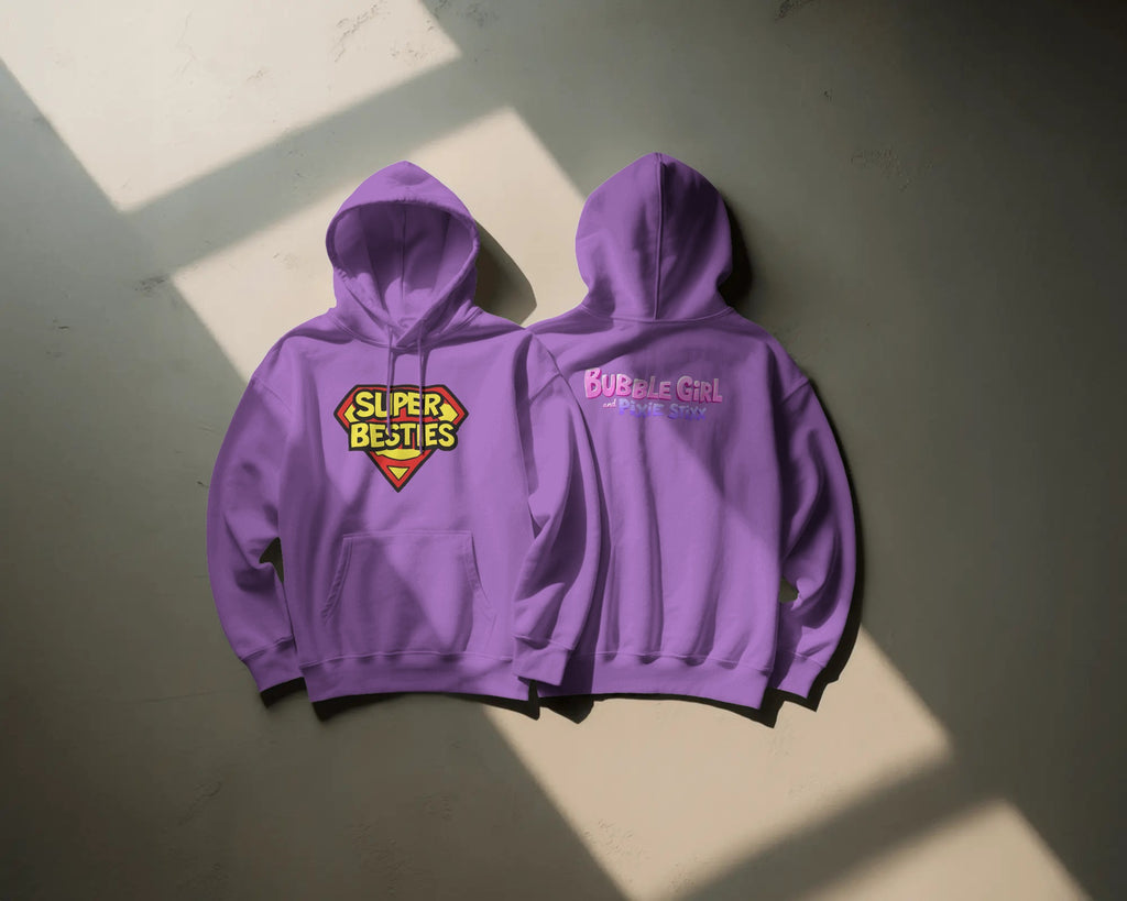 Penelope Replica Hoodie - Heavy Weight Purple