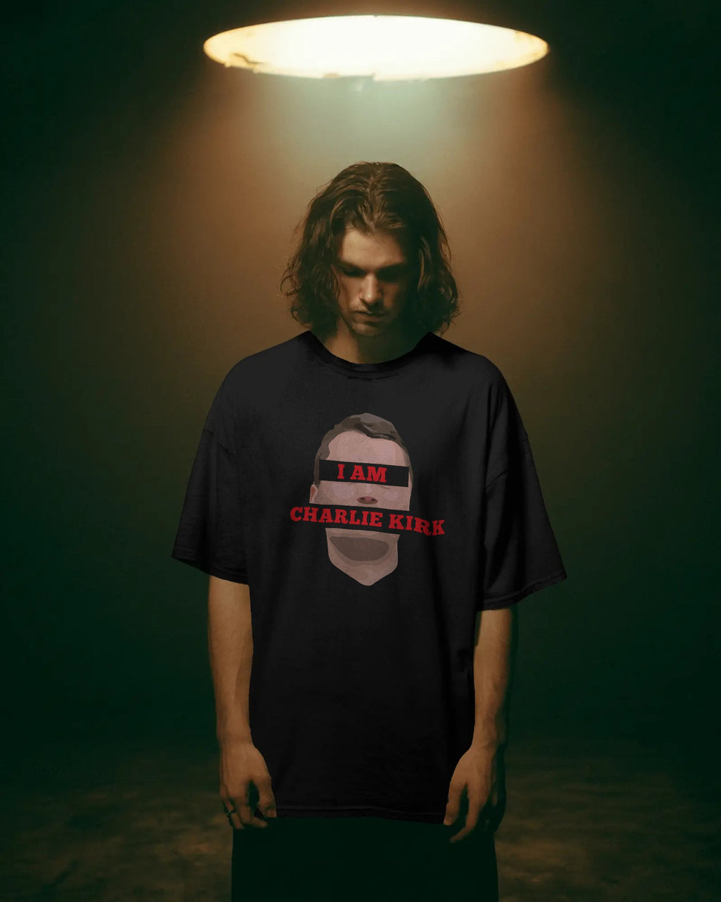 I Am Charlie Kirk - Black Tee