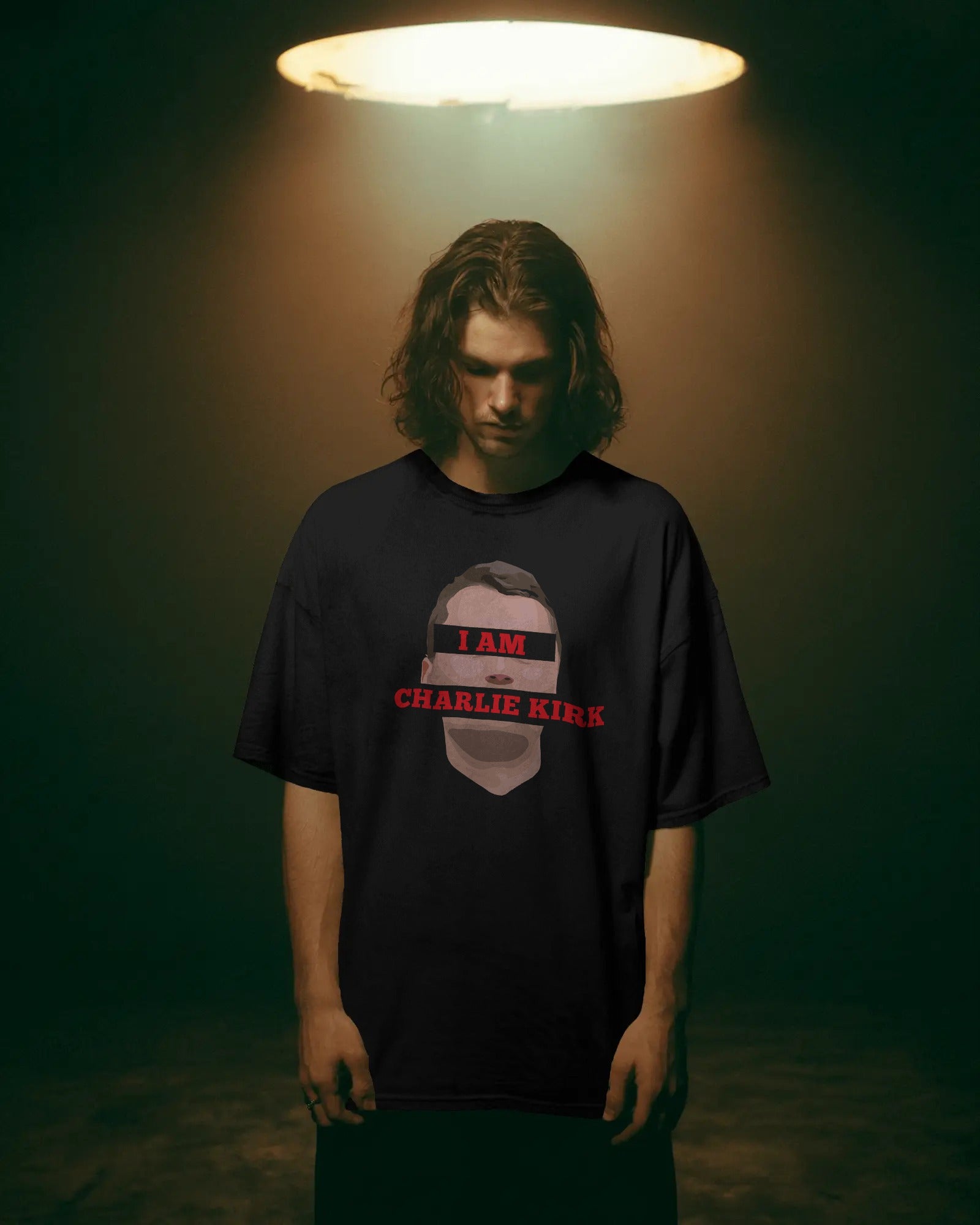 I Am Charlie Kirk - Black Tee
