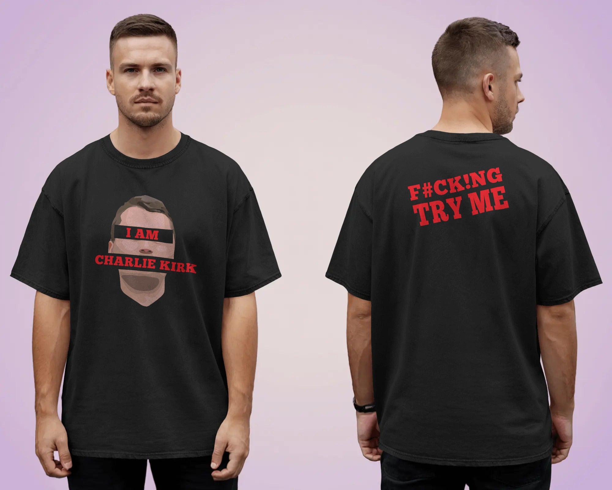 I Am Charlie Kirk - Black Tee