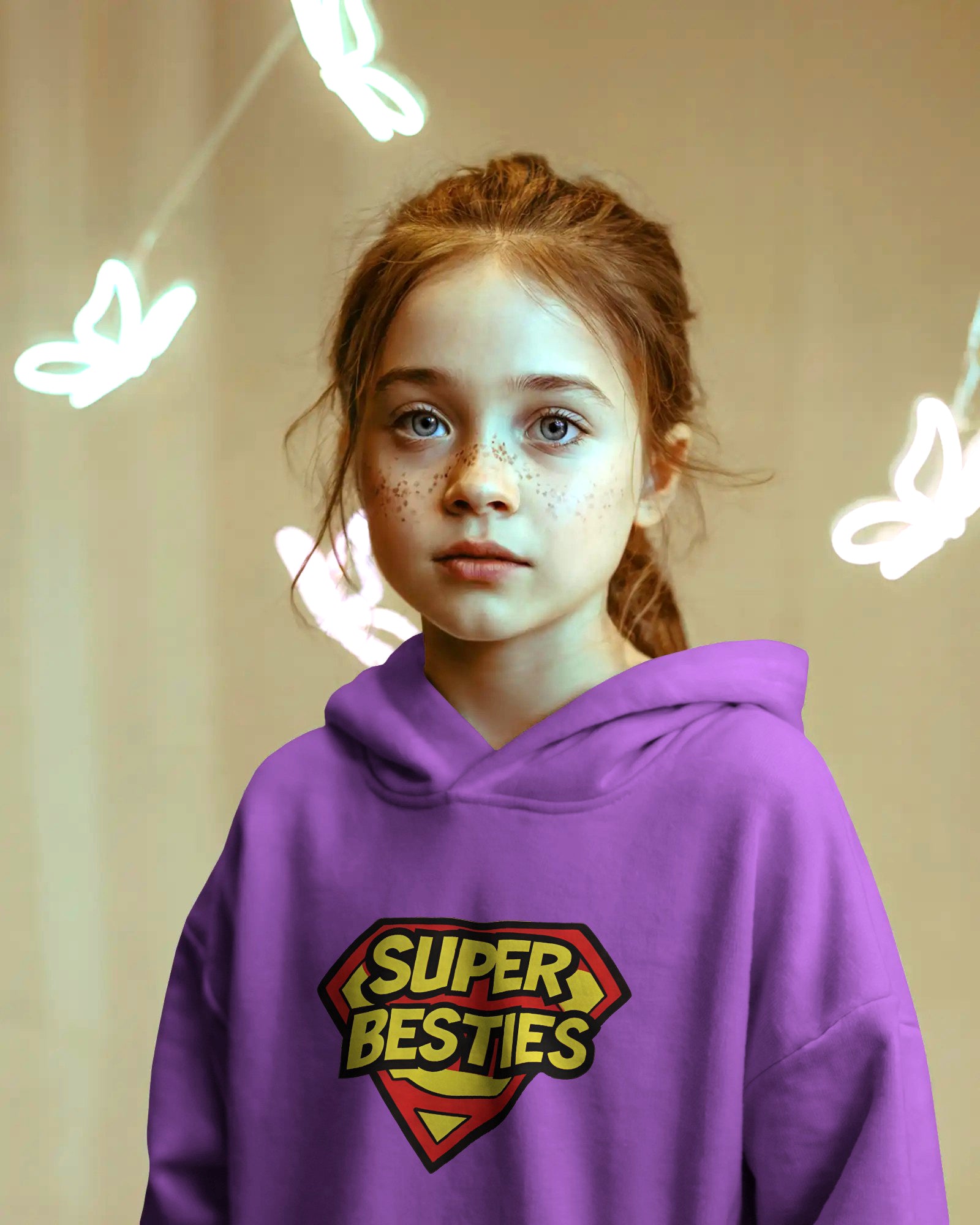 Penelope Replica Hoodie - Heavy Weight Purple